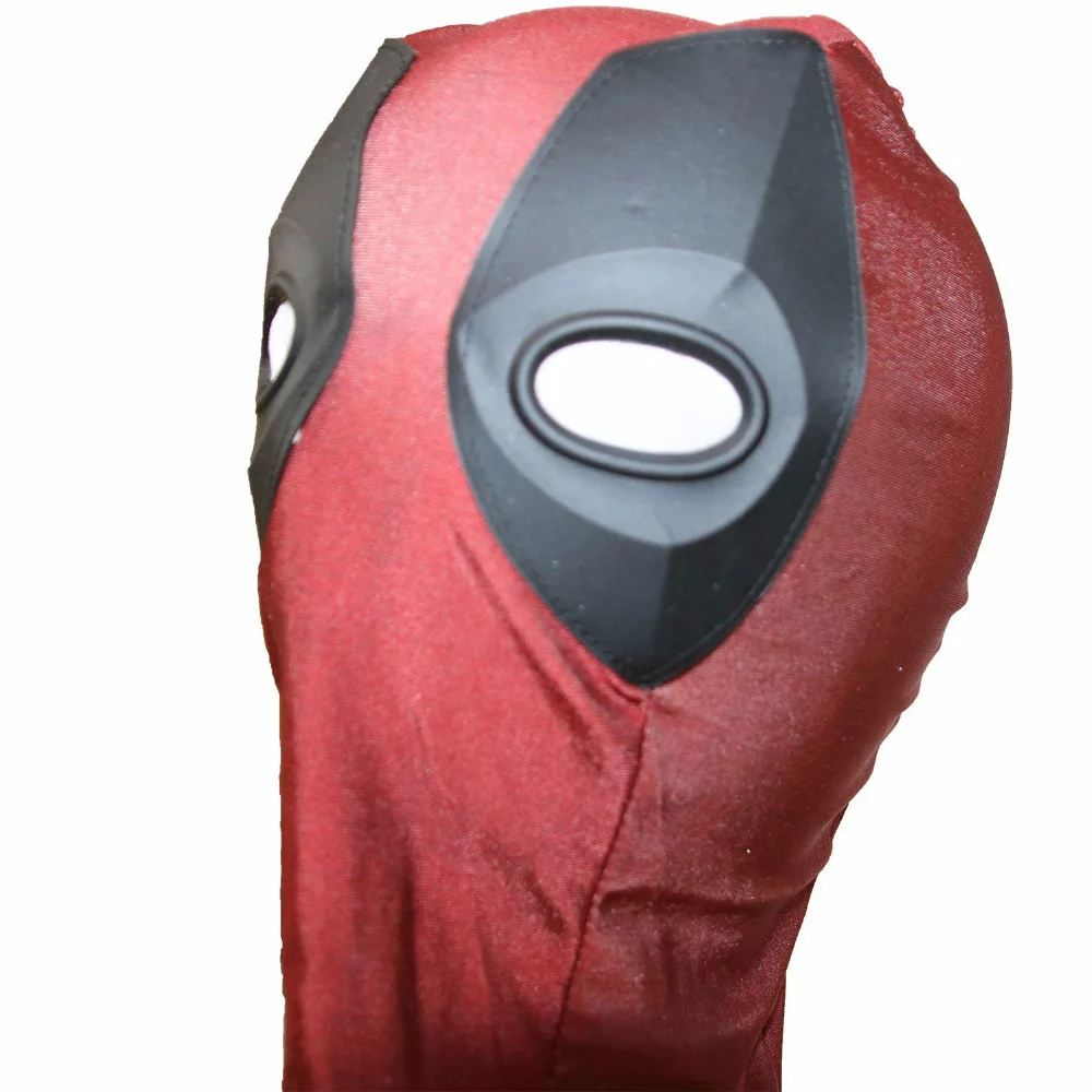 Disfraz de superhéroe Deadpool para niños y adultos, traje de cosplay, cinturón, cinturones ajustables, accesorios, máscara adjunta, trajes para fiesta de Halloween