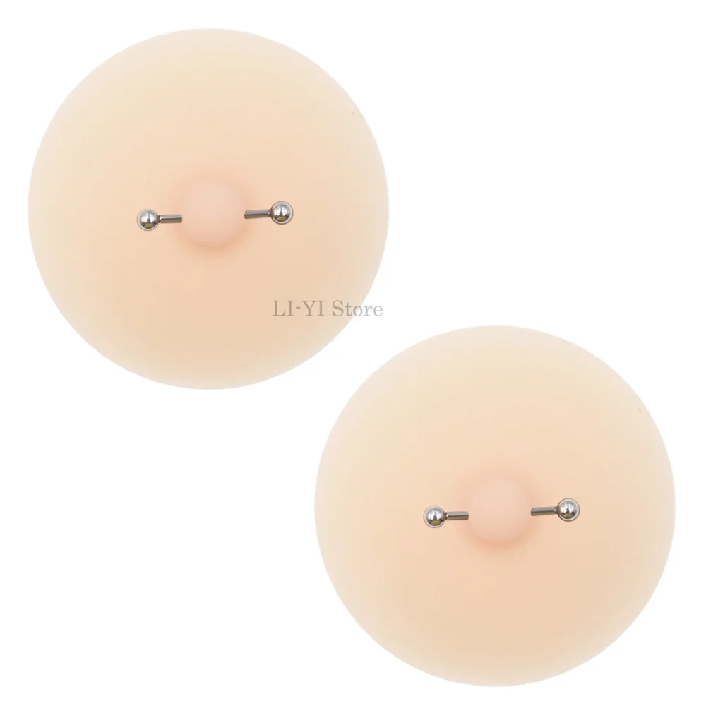 Sexy Self-adhesive Silicone Nipple Cover Breast Petals Reusable False Nipple Breast Chest Paste Sticker with stud silicone breast patch,silicone nipple cover,breast nipple covers,breast sticker