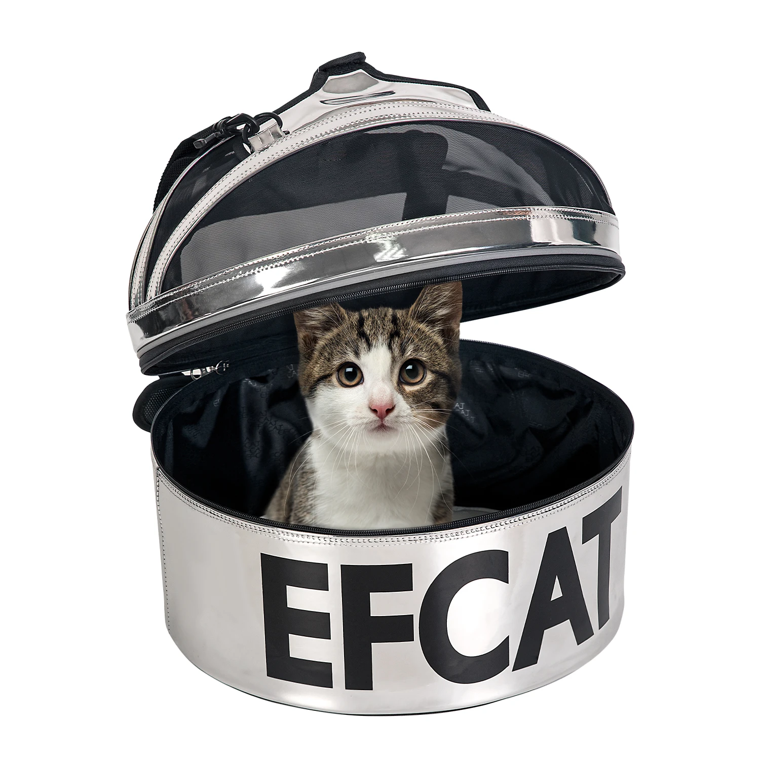 EFCAT Pet Cat Car Seat Hammock Protector Cat Bed Mesh Bag Waterproof Puppy Travel Mat Carrying Basket