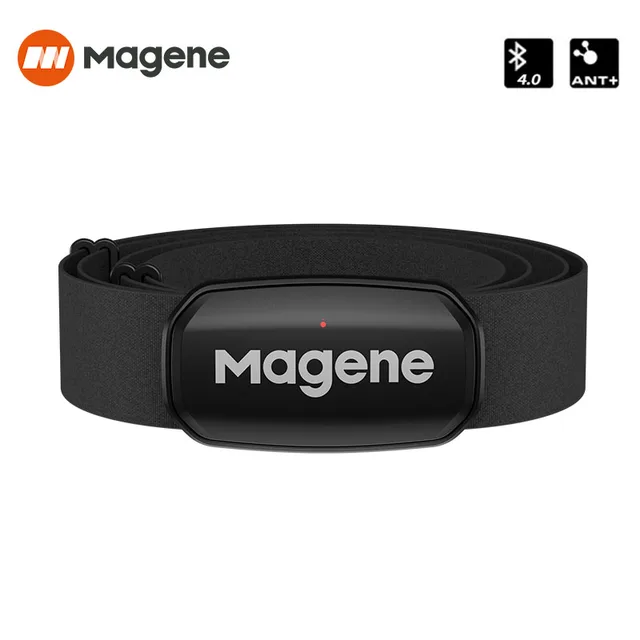 Magene H303 Heart Rate Sensor Bluetooth ANT Upgrade H64 HR Monitor With Chest Strap Dual Mode Computer Bike  Sports Band Belt 1