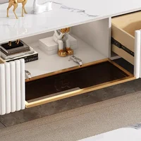 Modern Luxury Tv Cabinet Nordic Custom Design Drawers Tv Cabinet Storage Simple Muebles De Salon Tv Living Room Furniture 3