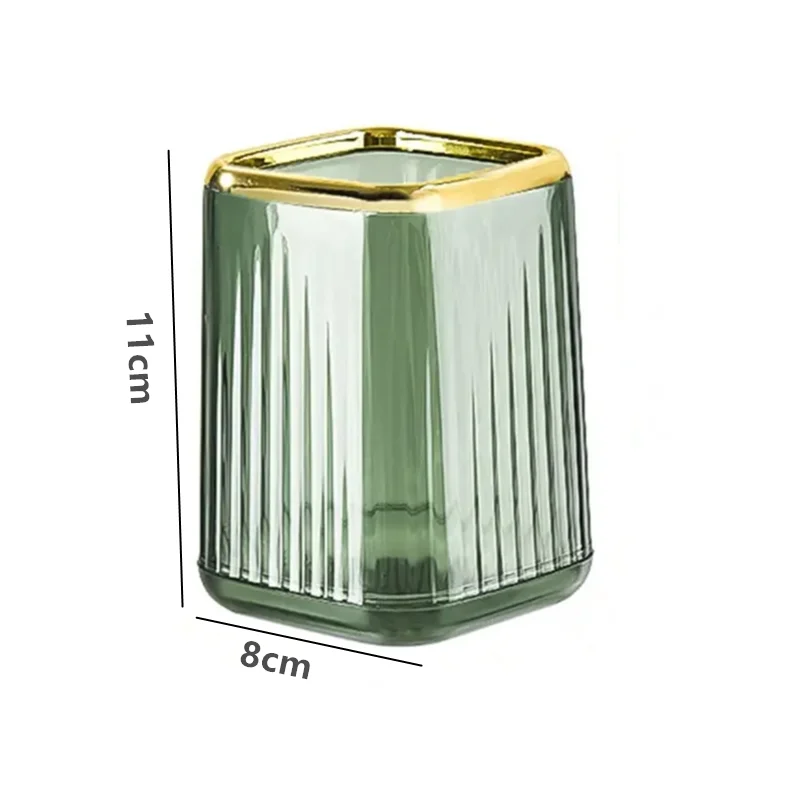 Makeup storage box 1pc Makeup brush bucket storage tube dressing table office desktop pen holder cosmetics storage box