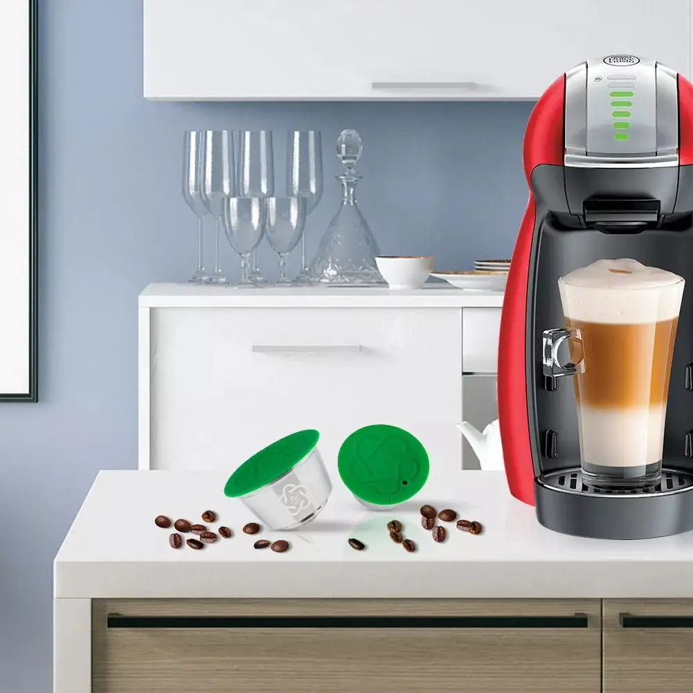 Nuovo Aggiornamento Riutilizzabile Dolce Gusto Capsule Riutilizzabili In Acciaio Inossidabile Capsule Filtro Tazza Per Caffè Mini-Me Dolce Gusto /Lumi