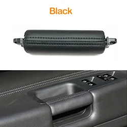 Luxurious Leather Driver Door Pull Handle (Black)