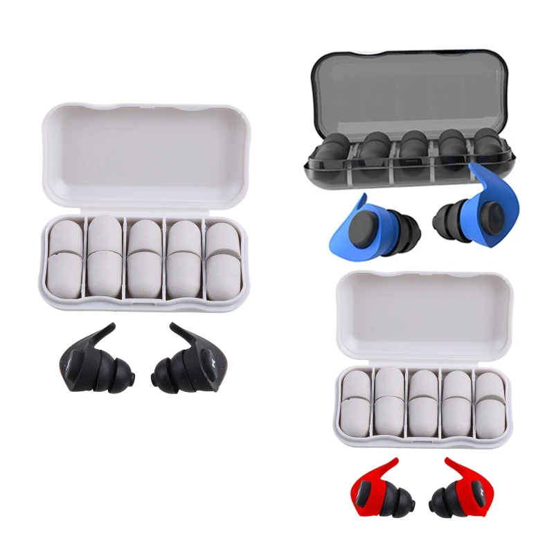 

Soft Foam Earplugs Sound Insulation Anti Noise Ear Plug for Sleeping Travel Noise Reduction Ear Protecter Earplug Dropship