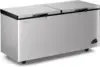 Ft Chest Freezer - Large Commerical Deep Freezer with Removable Baskets - Top Open Door Compact Freezer w/Adjustable Temperature 1