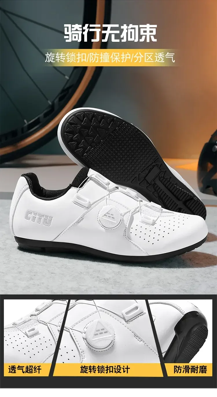 Cycling Sneaker Mtb Road with Sports Speed Bike Shoes For Men Women Mountain Racing Flat SPD Zapatillas Ciclismo Mtb