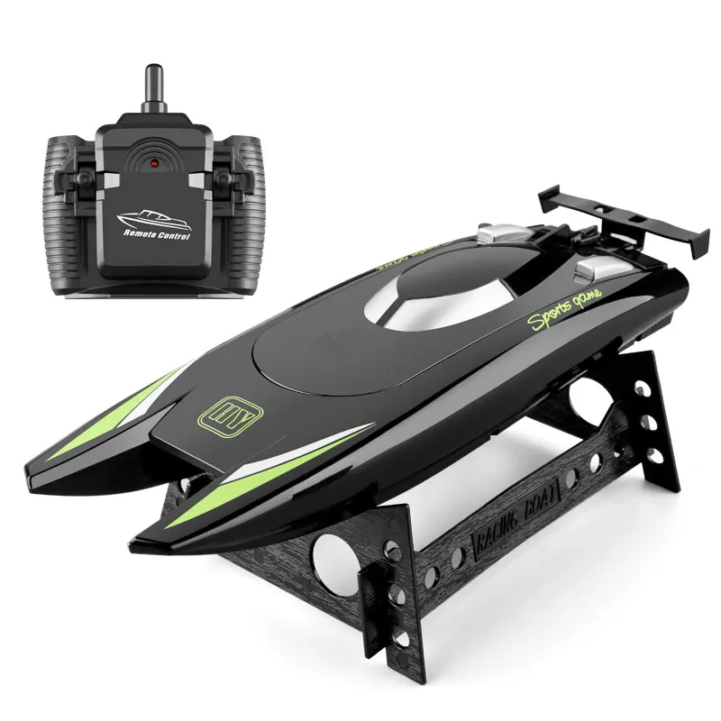 2.4G RC Boats 25KM/H High Speed Racing Boat 2 Channels Dual Motor Remote Control Boats for Kids Adult Racing Boat 3