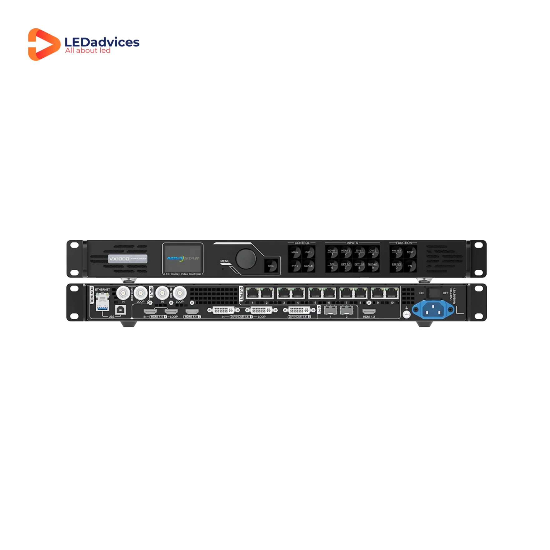Novastar Best Price VX1000 LED Screen Built-in Scaling All-in-One Controller LED Video Processor