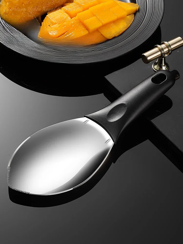 Watermelon Avocado Fruit Divider 316 Stainless Steel Mango Cutting Artifact Home Mango Knife Dicing Device Kitchen Tools