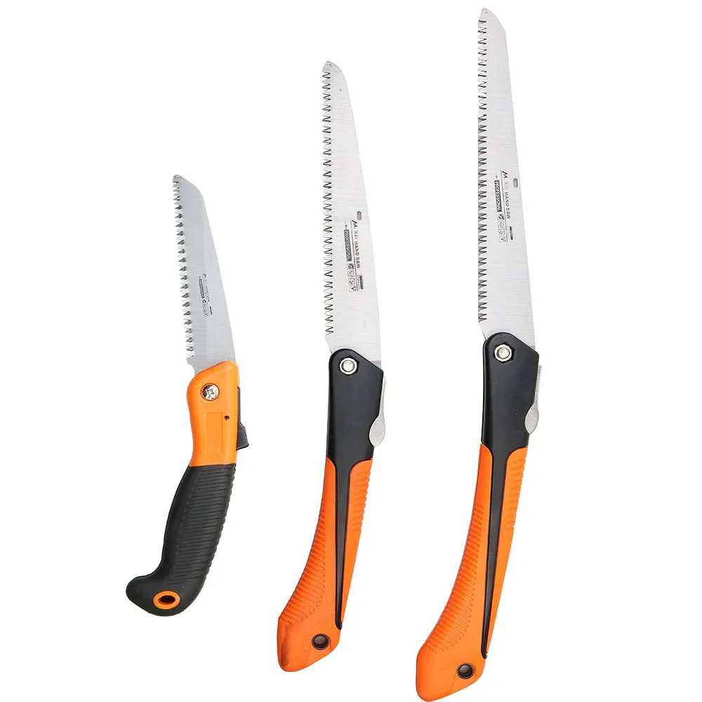 Folding Saw Hand Saw Multi Purpose Saw Handheld Saw Heavy Duty Extra Long 6" 8" 10" Blade Hand Saw For Wood Camping Dry Wood Pruning With Hard Teeth