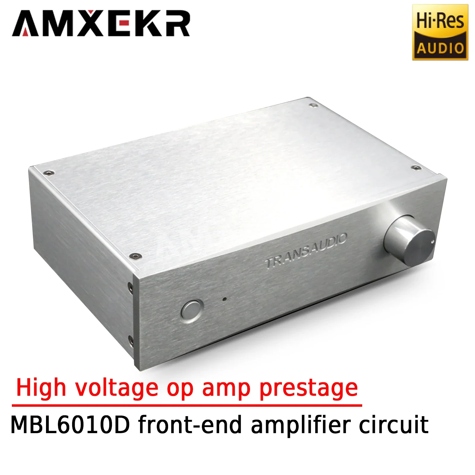 

AMXEKR MBL6010D Front Amplifier Line with Gold Seal 4*OPA455 High Voltage Op Amp Front Amplifier Home Theater