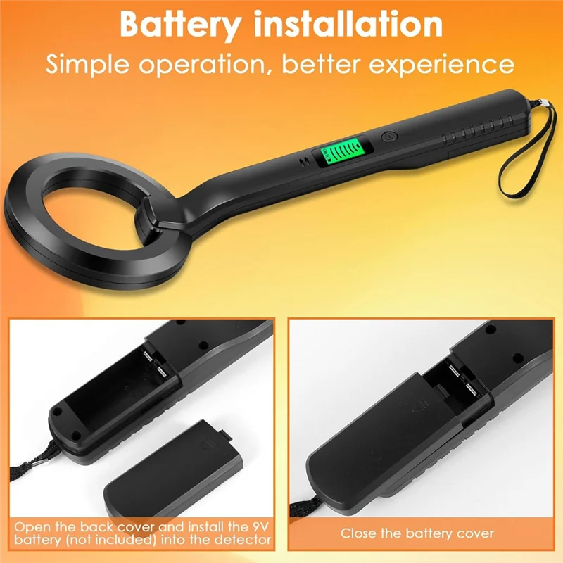 B29C-Metal Detector, Detector With Audible & Alerts Metal Detector Treasure Finder For Metal Object