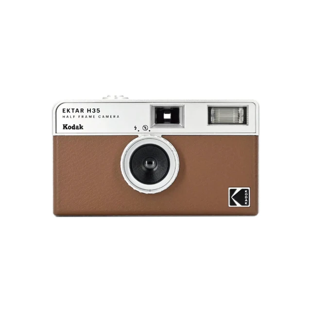KODAK-EKTAR h35nハーフフレームカメラ、フラッシュ付き再利用