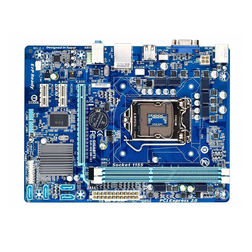 

Оригинальная материнская плата, LGA 1155 I3 I5 I7 DDR3 16 ГБ, двухканальная память, интерфейс VGA, десктопная материнская плата, Прямая поставка