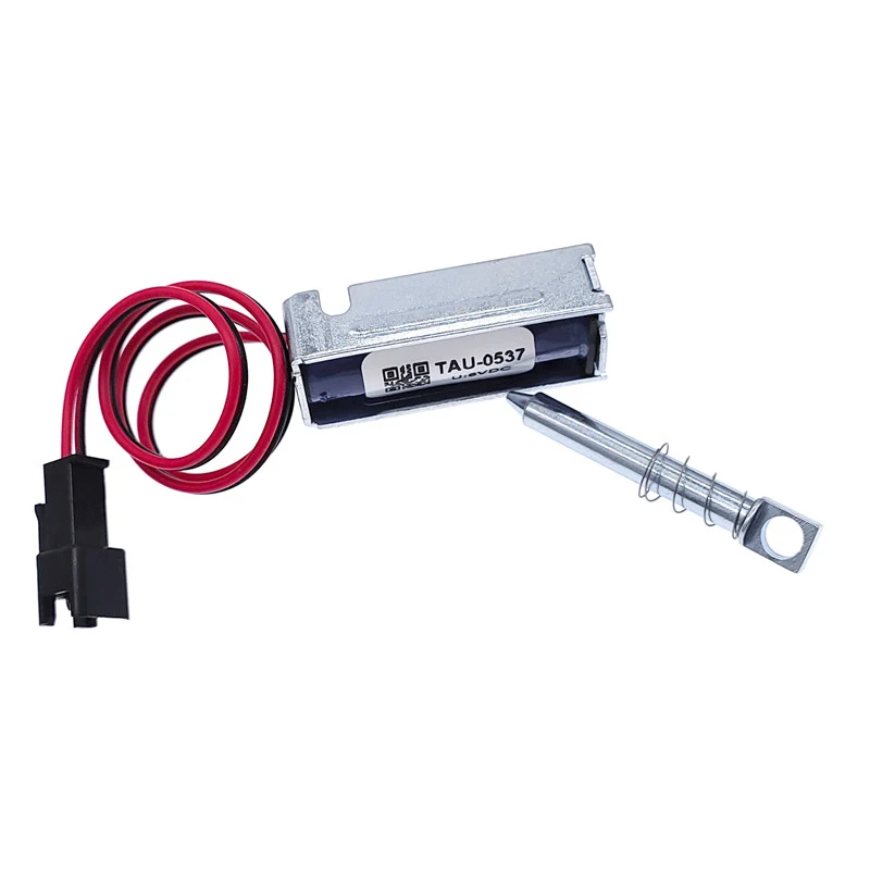 Electronic Lock TAU-0537 Electromagnetic DC 6V/12V/24V Magnetic 1.5A/2A/1A Lock Linear Solenoid