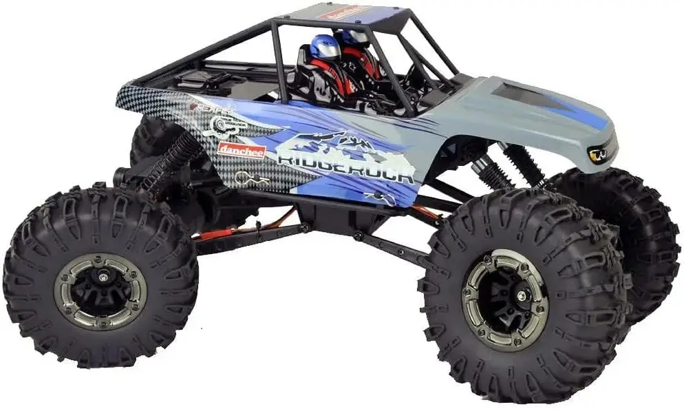 - 4WD Electric Rock Crawler-1/10 Scale RTR, Blue