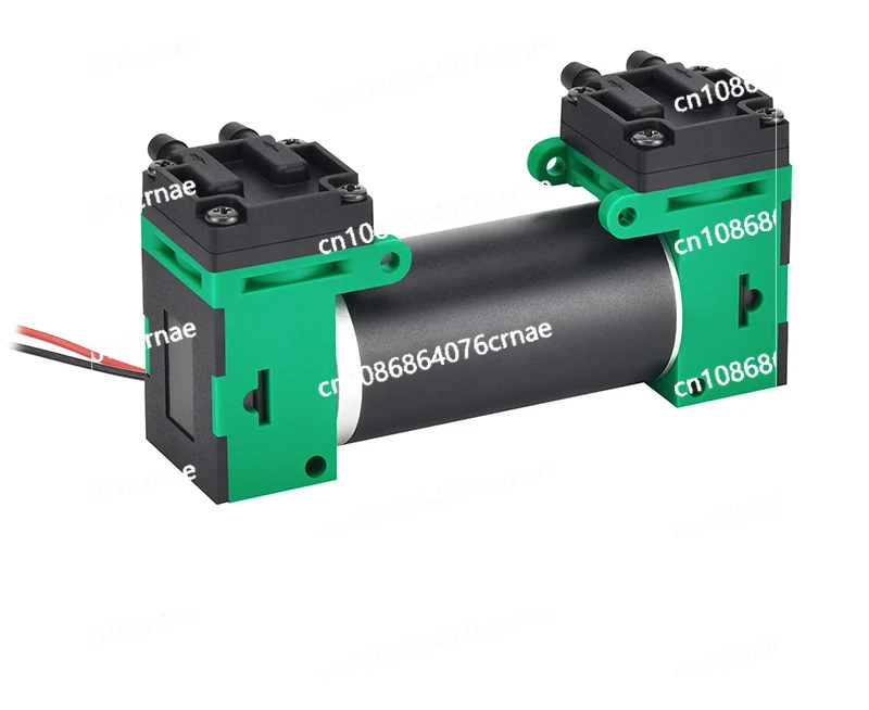 

Микро-вакуумный насос с двойной головкой, 12 В, насос с отрицательным давлением, маленький 24 В, без масла, Электрический диафрагменный дискретизационный насос