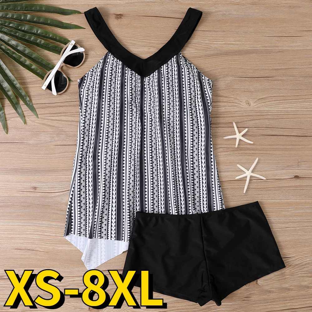 

Summer Female New Design Printing Monokini Swimwear Bathing Suit Women Sexy Fashion Swimsuit Beachwear Two Pieces Set Tankini