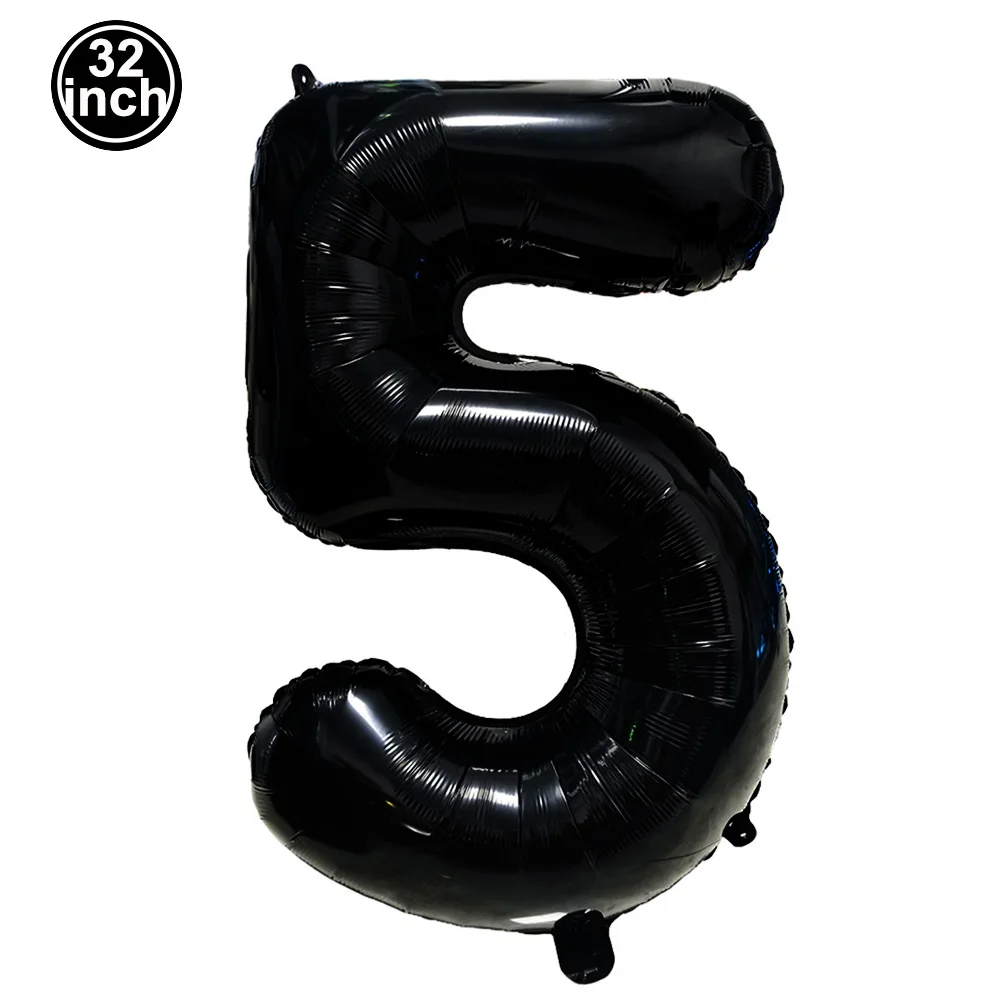 Celebratory Number 0 Jumbo Balloons - Multicolor 32-Inch Party Decor
