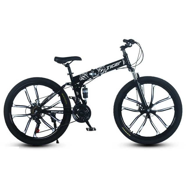 Bicicleta de Montaña para adulto, bici todoterreno de velocidad Variable,  frenos de disco mecánicos delanteros y traseros, para estudiantes, 24/26  pulgadas - AliExpress