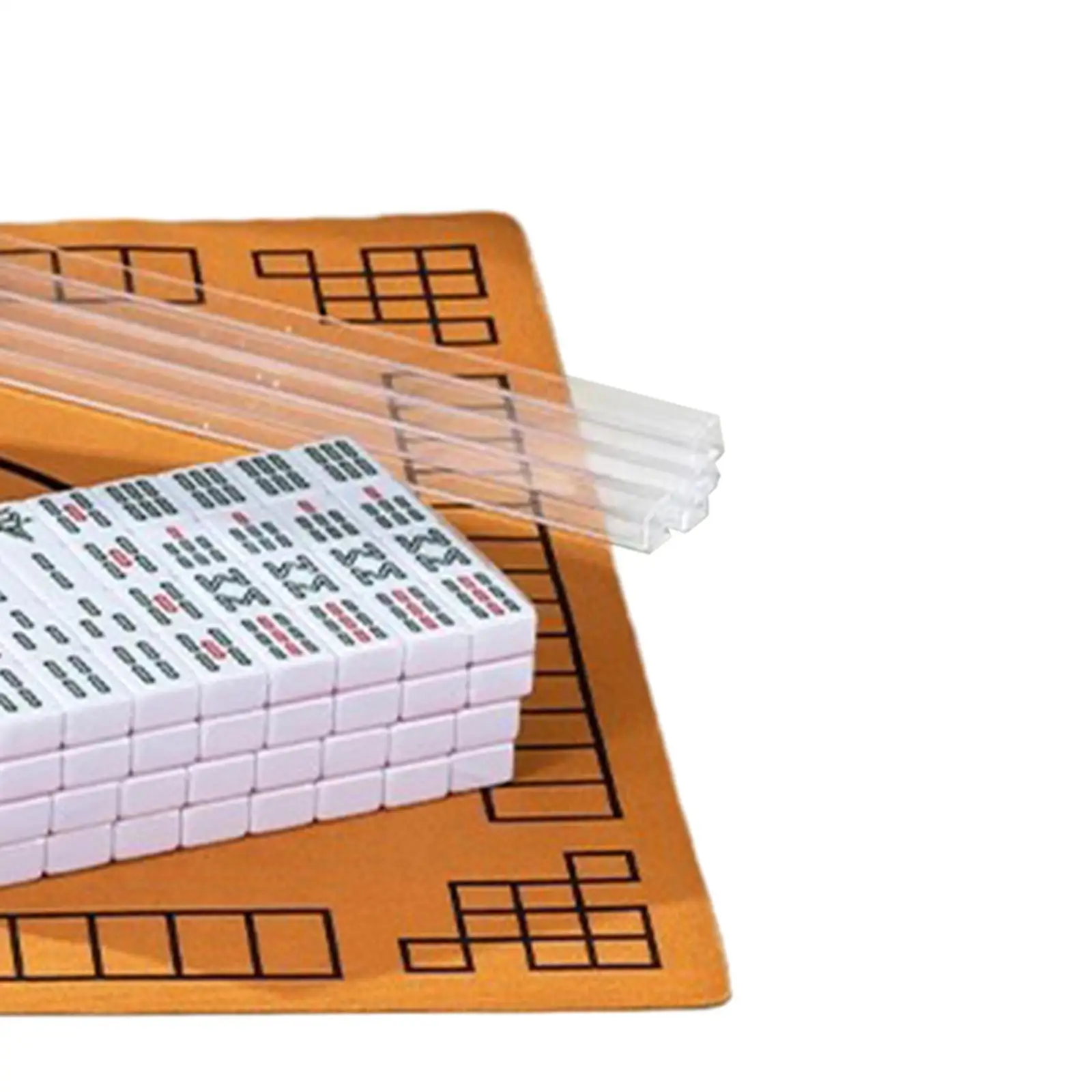 Mini mAh Jong Game Set Activity Game Traditional Entertainment Party Friends Gathering for Home Party Travel New Year