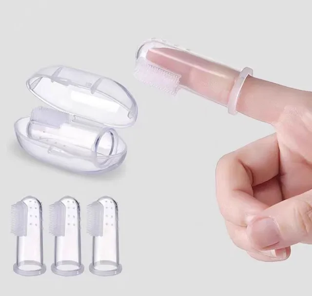 Silicone Pet Finger Toothbrush 4