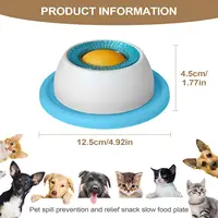 Lick Toys For Dogs Interactive Dog Toys Slow Feeder Food Dispenser For Puppy Training Enrichment Cat Feeding Crate Accessory 6