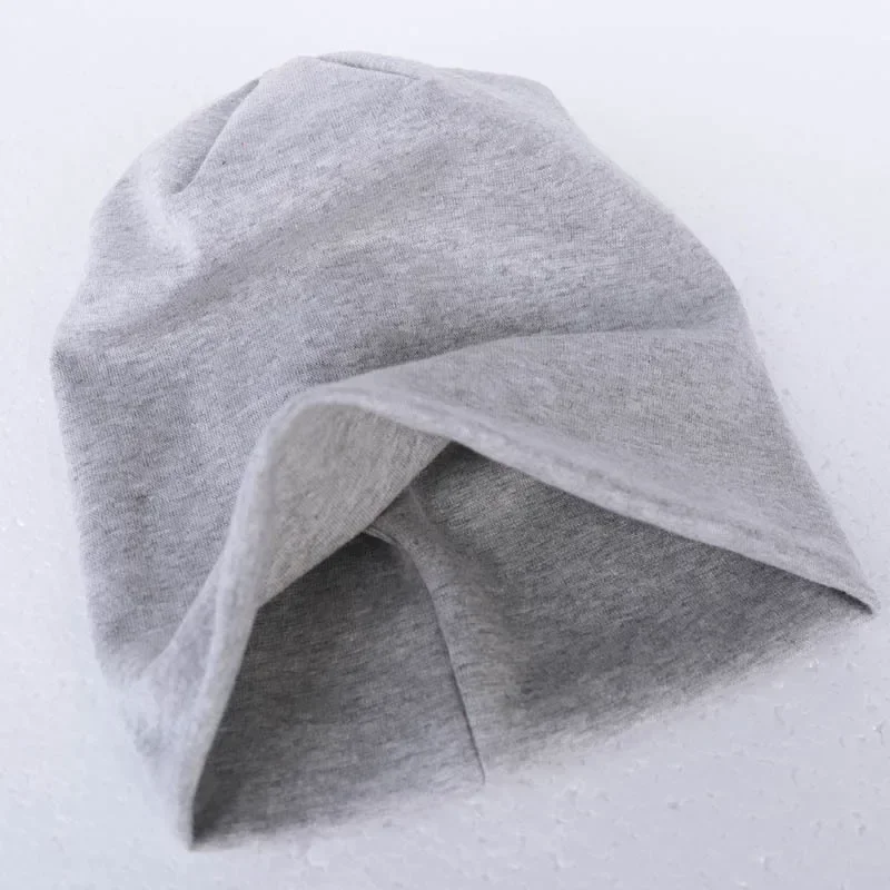 0M-4Y New Baby Street Dance Hip Hop Spring Autumn  Hat Scarf for Boys Girls Knitted Cap Winter Warm Solid Color Children 6