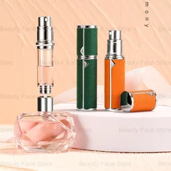 5ml Leather Perfume Bottle Refillable Perfume Atomizer For Travel Spray Bottle With Ultral Fine Mist Fragrance Container