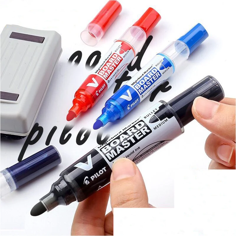 1 pz Pilot Whiteboard Pen WBMAVBM cancellabile ricorda bacheca lavagna bianca Kid scrittura Graffiti forniture per aule - immagine 5