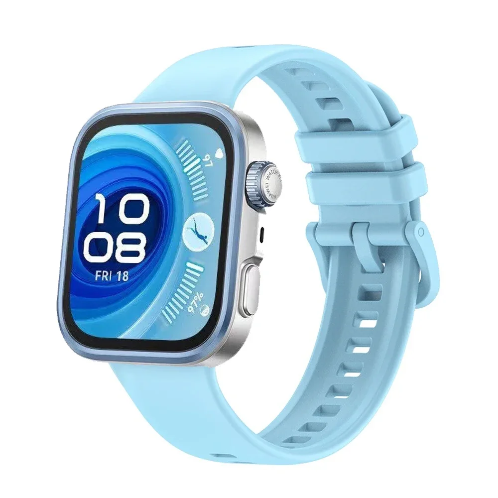Colorful Breathable Sports Silicone Strap for Smartwatch Accessories