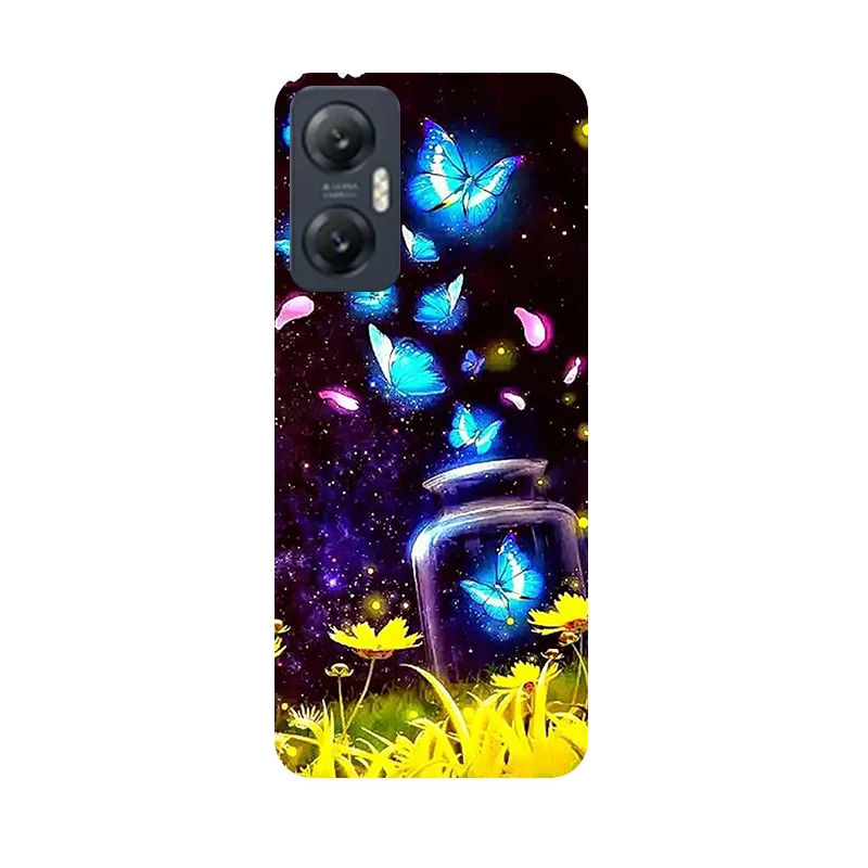 Shockproof TPU Bumper Soft Silicone Phone Case with Painted Design