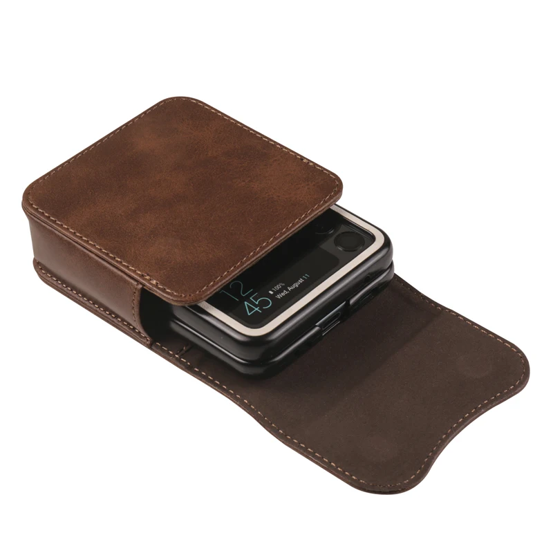 Leather Belt Clip Holster Case Cover - Versatile Waist Bag
