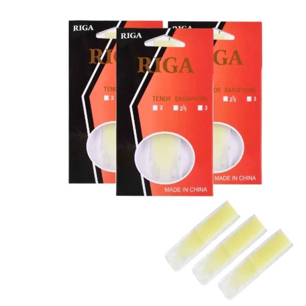 

Accessory Saxophone Resin Whistles Corrosion Resistance Moisture-proof Tenor Saxophone Resin Reed Resin Synthesis