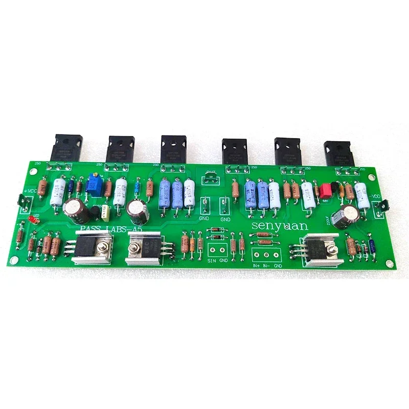 레퍼런스 PASS A5 2 채널 앰프 보드, 밸런스드 입력 XLR Diy 클래스 A 앰프 오디오, 고출력, 50w * 2