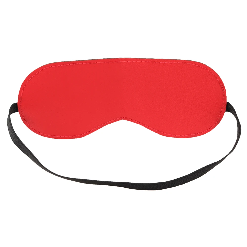 Sesso Prodotti del sesso Maschere per flirt BDSM Bondage Giocattoli erotici per il sesso Pelle Cartone animato Maschera per gli occhi Ombreggiatura Sonno Blindf_voghion.com