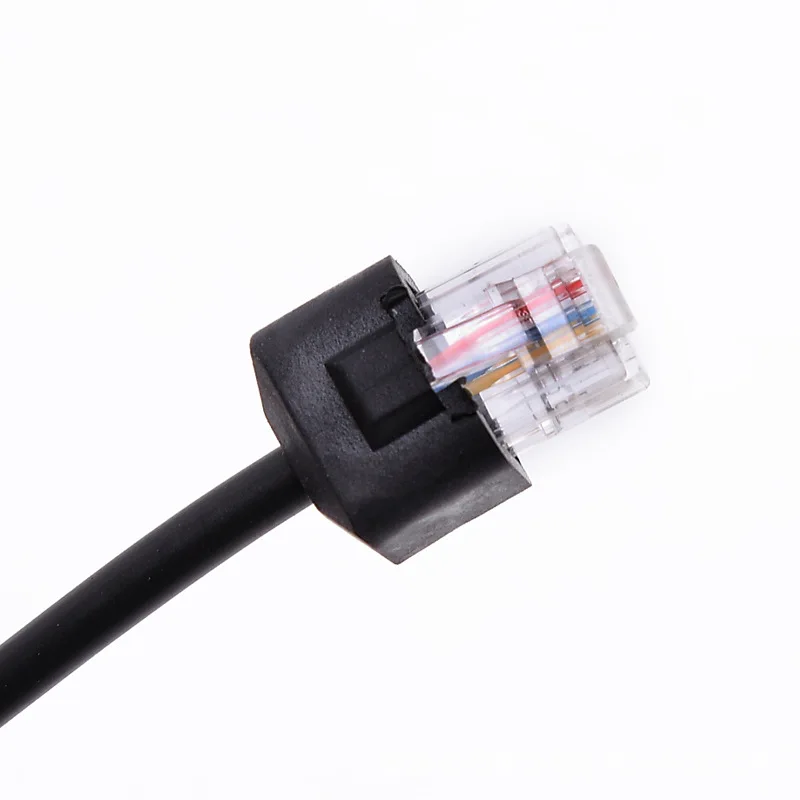 HMN3596A Handheld Speaker MIC 8 pins for motorola car mobile radio EM200 EM400 GM1100 GM1200 with clip