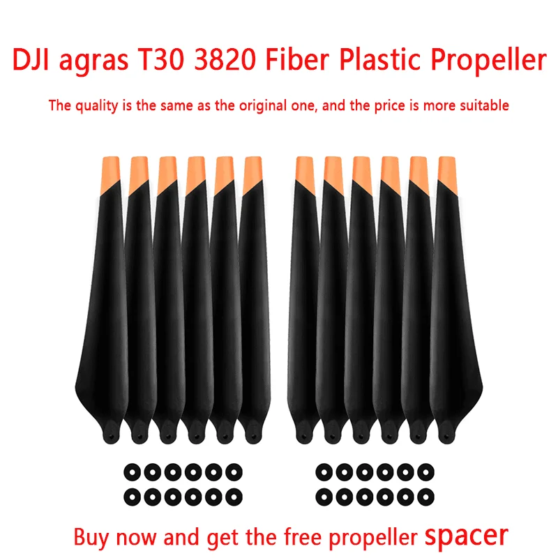 Drone Propellers Folding Carbon Fiber Plastic Mix Propeller CW CCW Drone Blades for DJI agras T30 3820 Agricultural