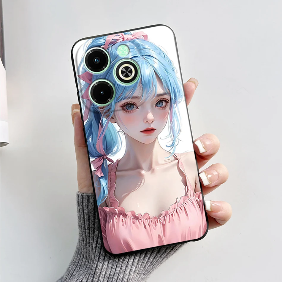 Fashionable Marble Black Silicone Soft Phone Case – Stylish Protective Back Cover s