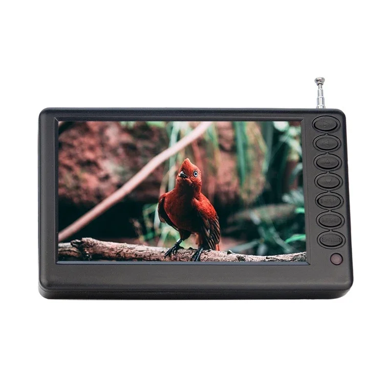 Hot Selling 5 Inch Mini LCD Portable Digital TV Player 1500mAh Car Home Television Player