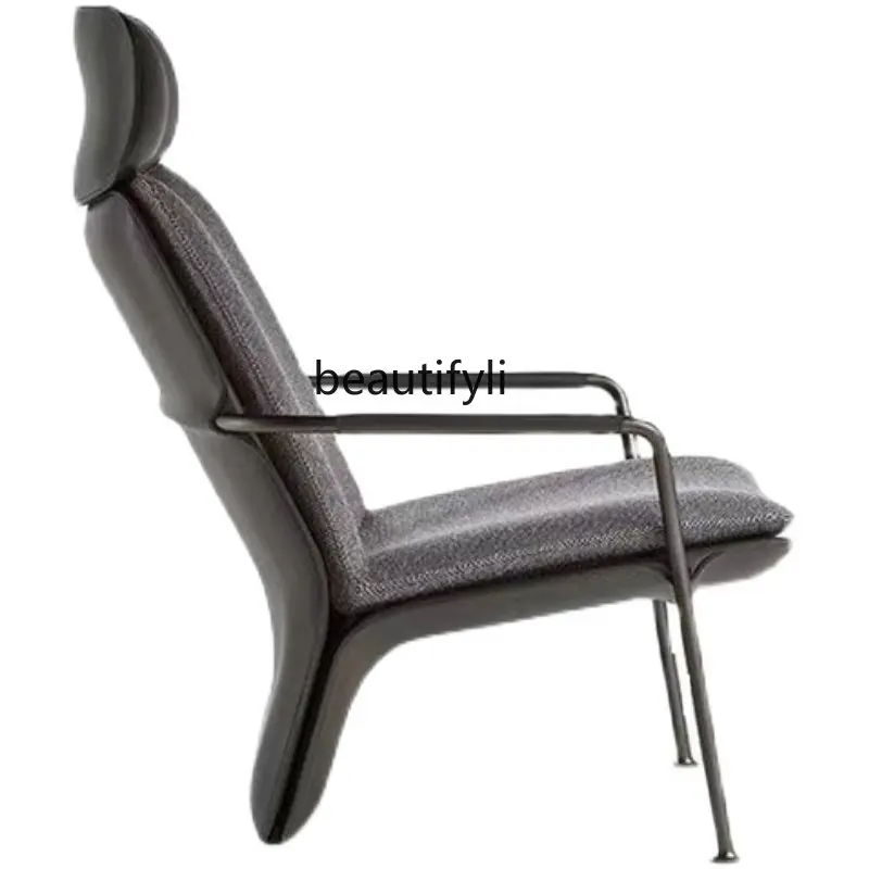 

Customized Nordic Designer Model Minimalist Casual Armchair Art Light Luxury Model House Sales Office Reception Office Couch