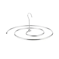 Round Spirals Sheet Hanger Quilt Sheet Sheet Hangers Multi-Functional Balcony Rotating Spirals Drying Rack For Clothes Towel 2