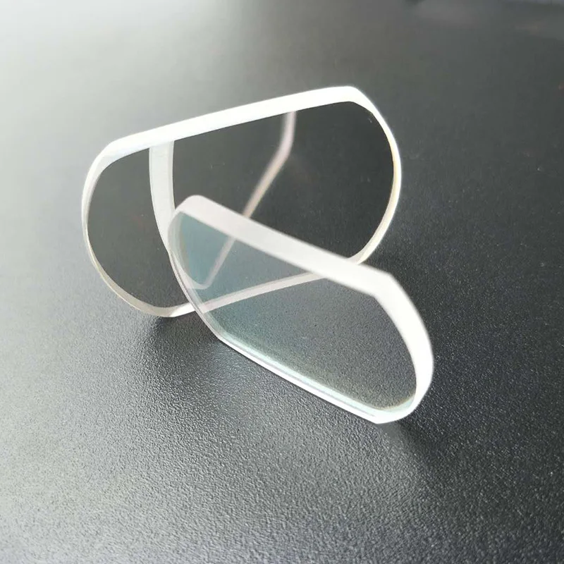 Optical Lens Kit Length 34mm Width 24mm Thickness 2.74mm Special-shaped Spectral Reflectance Cutting Lens Optical Instrument Mirror Scope Spectra