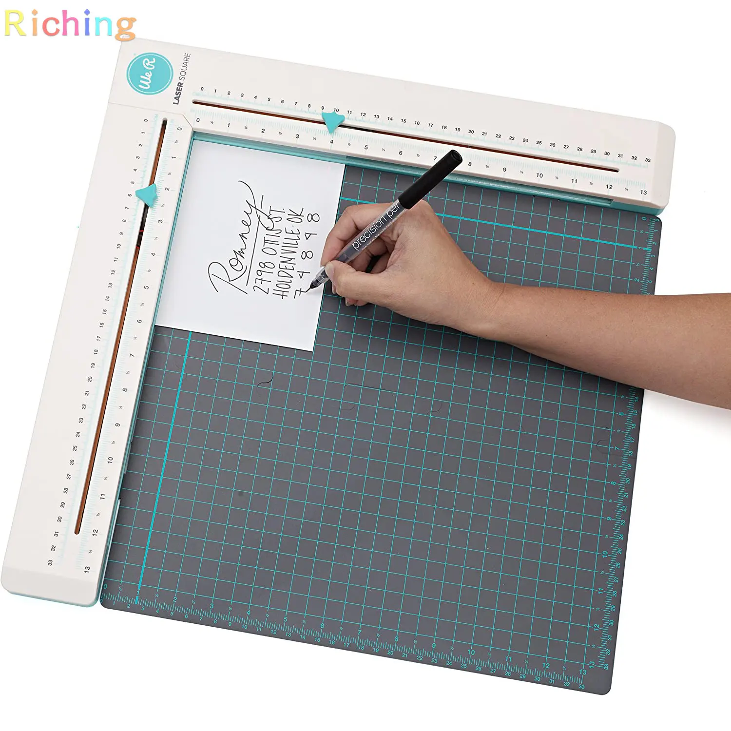 We R Memory Keepers Laser Square & Mat 662837, Is Perfect For Scrapbooking,  Stamping, Quilting, School Projects And More - Notebook - AliExpress