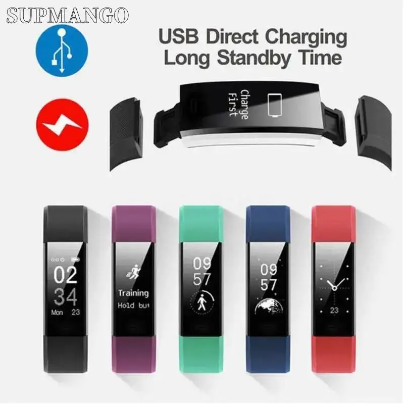 Real Pedometer Smart Watch Rate Smartwatch Fitness Tracker Blood Pressure Sport Bracelet Men Wome 6