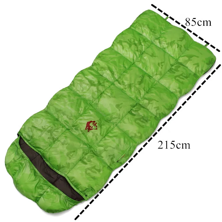 Jungle King-saco de dormir para acampar al aire libre, saco de dormir  cálido de 18 grados, 2,3 kg, algodón de emergencia para adultos, Invierno -  AliExpress