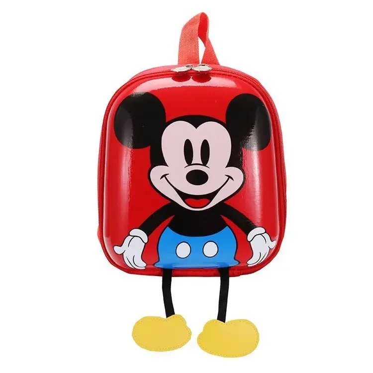 Kindergarten Baby Disney Schoolbag Fashion Kids Backpack Cute Cartoon Mickey Small School Bag Boys And Girls Hardshell Bags 6