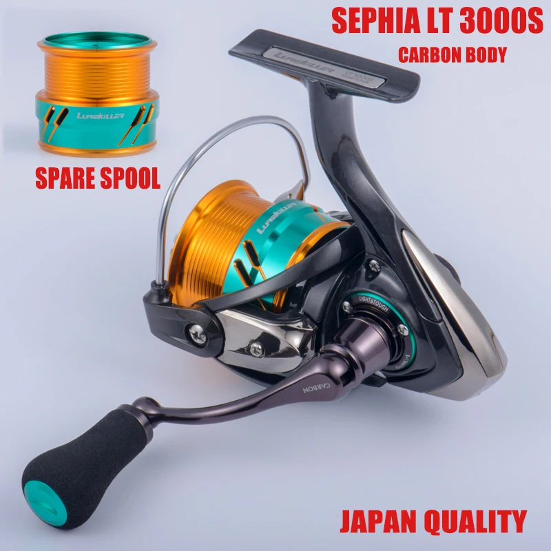 Japan Brand Lurekiller Carbon Spinning Reel Egi Reel Sephia Lt 