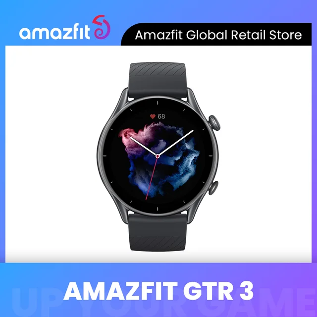 New Amazfit GTR 3 GTR3 GTR-3 Smartwatch 46mm  Smart Watch 150+ Sport Modes 21 Day Battery Life Smartwatch For Android IOS 1